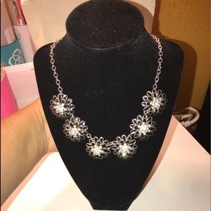 Flower Statement Necklace
